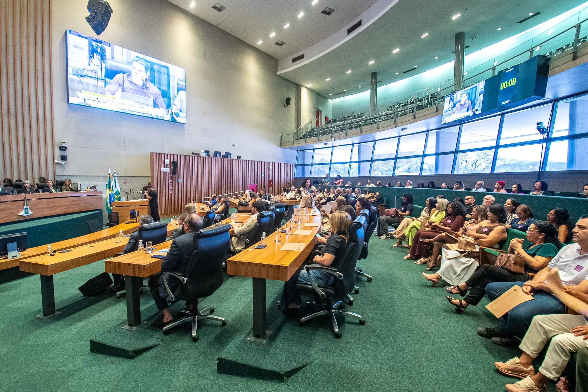 Interior da Câmara Legislativa do DF