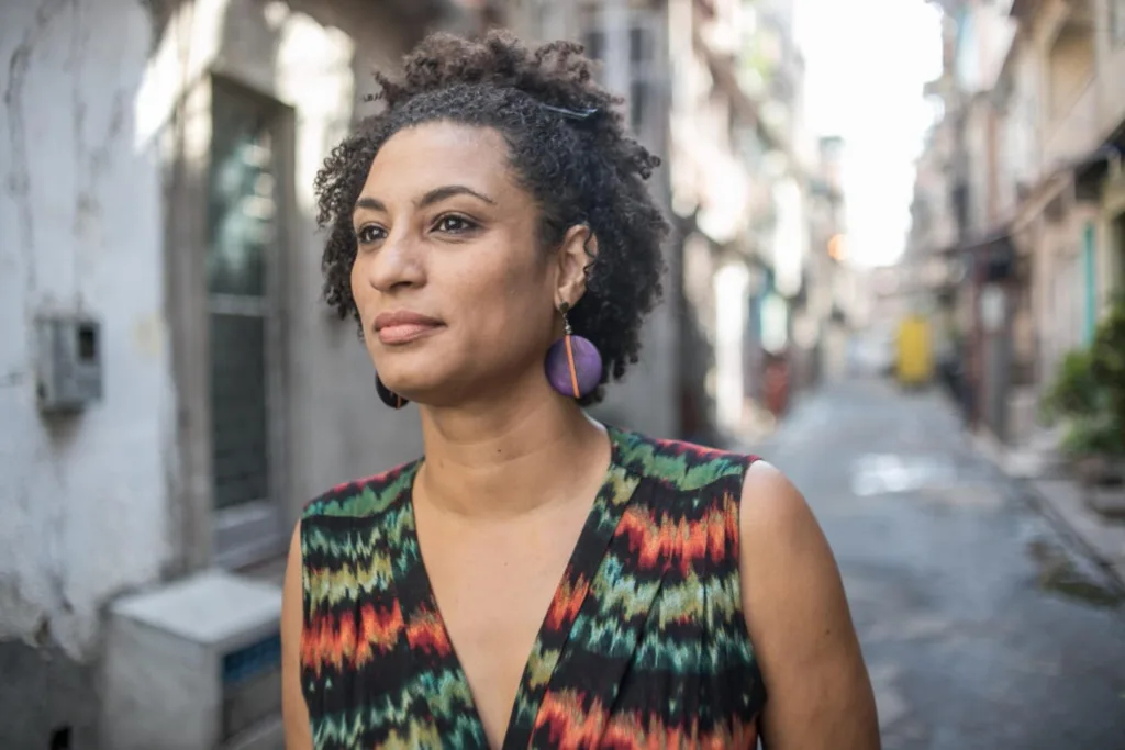 Destaque é a apresentação da primeira fase do Indicador de Qualidade Democrática, ferramenta desenvolvida pelo Instituto para analisar como Marielle Franco é mencionada na internet