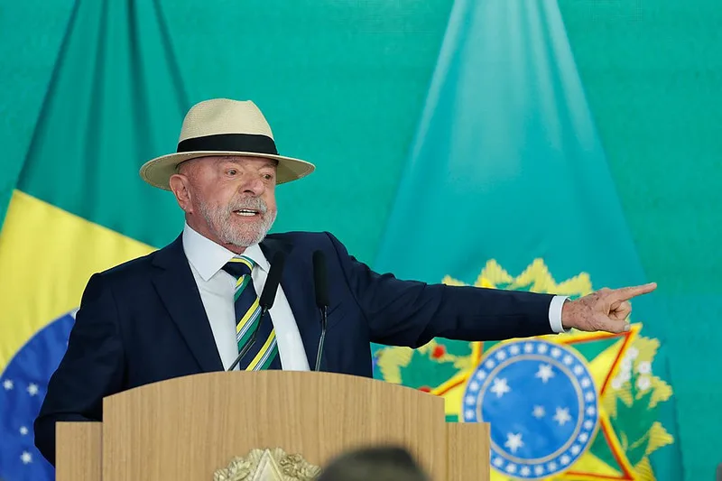 O presidente da República, Luiz Inácio Lula da Silva