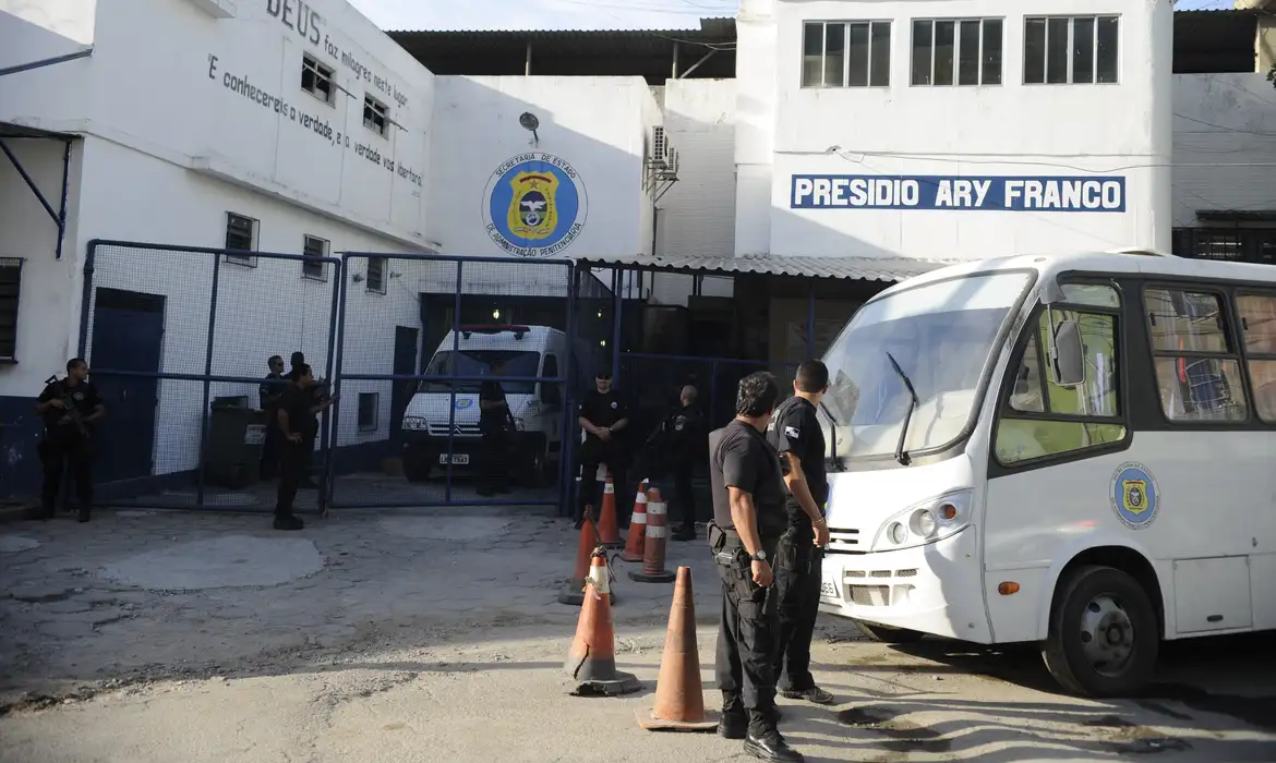 Presídio Ary Franco, no Rio de Janeiro (RJ)