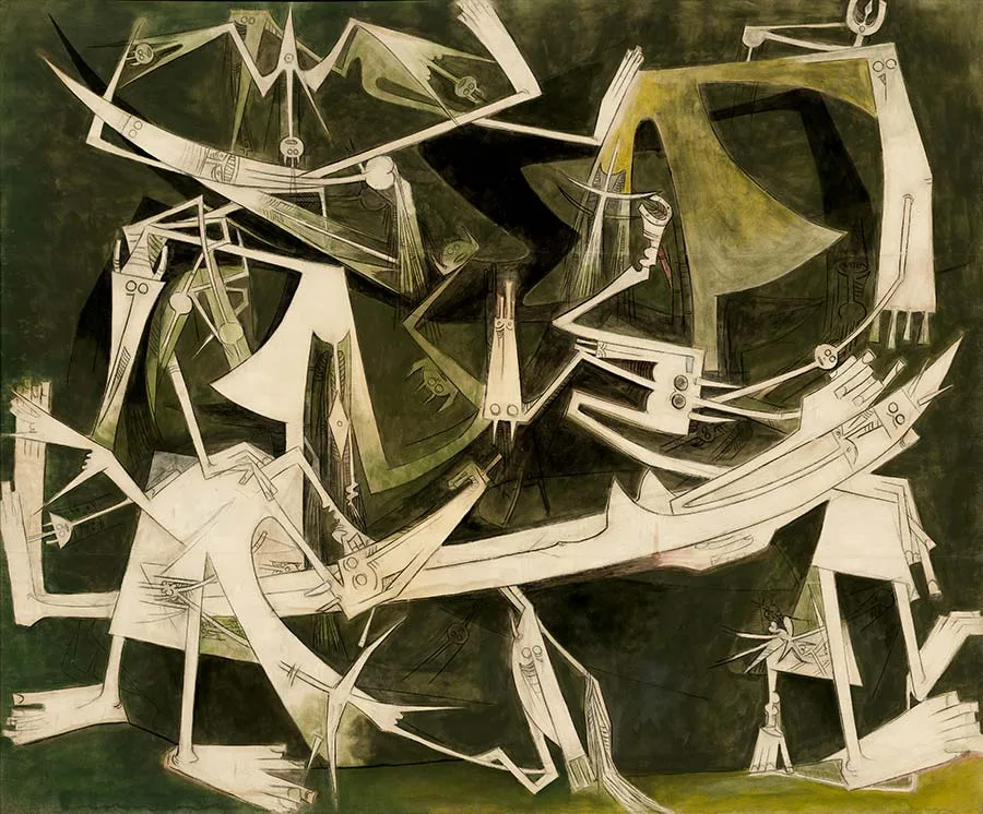 Wifredo Lam (Cuba), Terceiro Mundo, 1966.