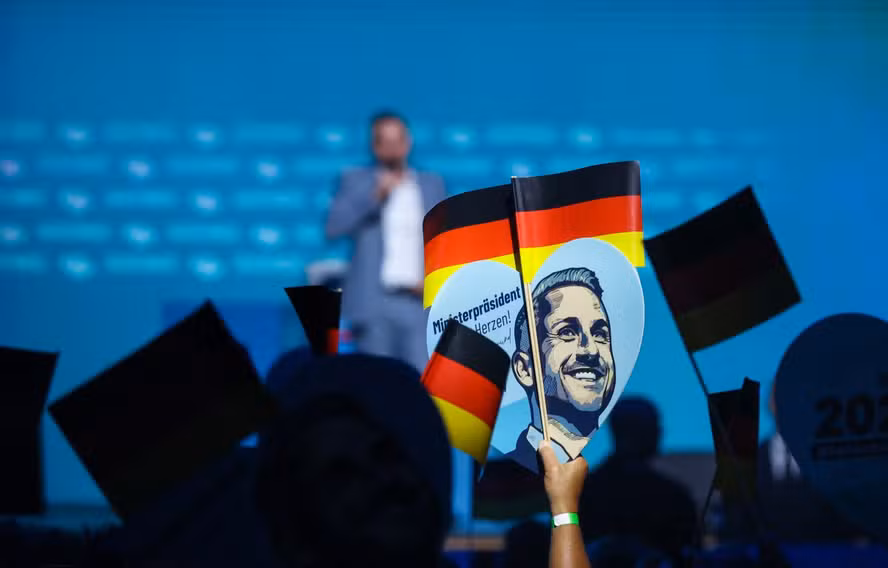 Ulrich Siegmund, principal nome da AfD em Saxônia-Anhalt.