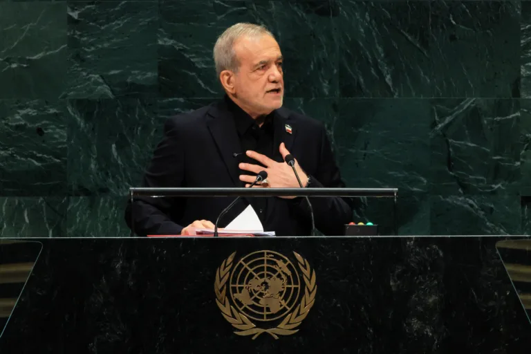 Pezeskhian na ONU: Irã é 'vítima de terrorismo' e paz no Oriente Médio passa pela Palestina