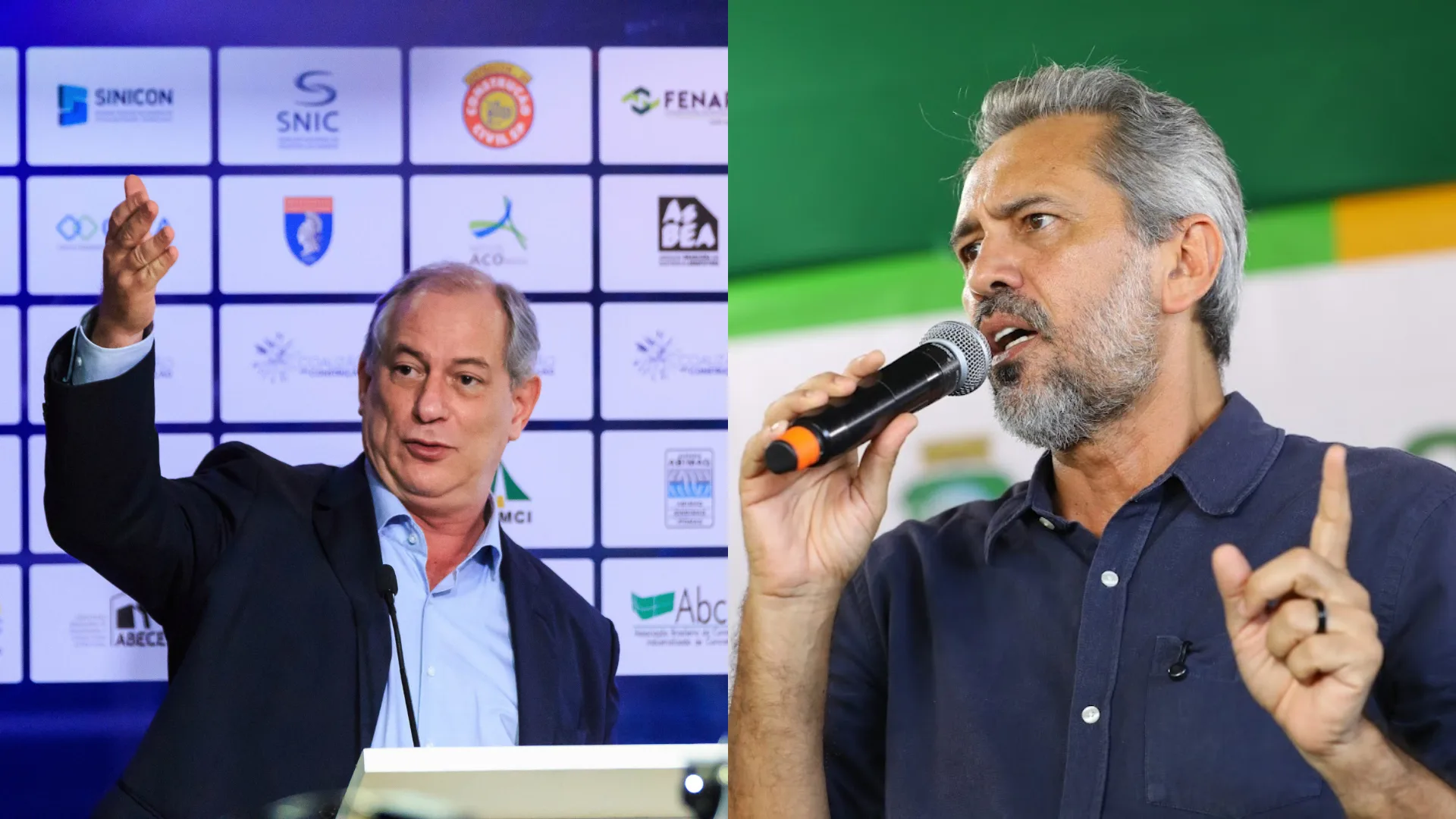 Ciro Gomes e Elmano de Freitas