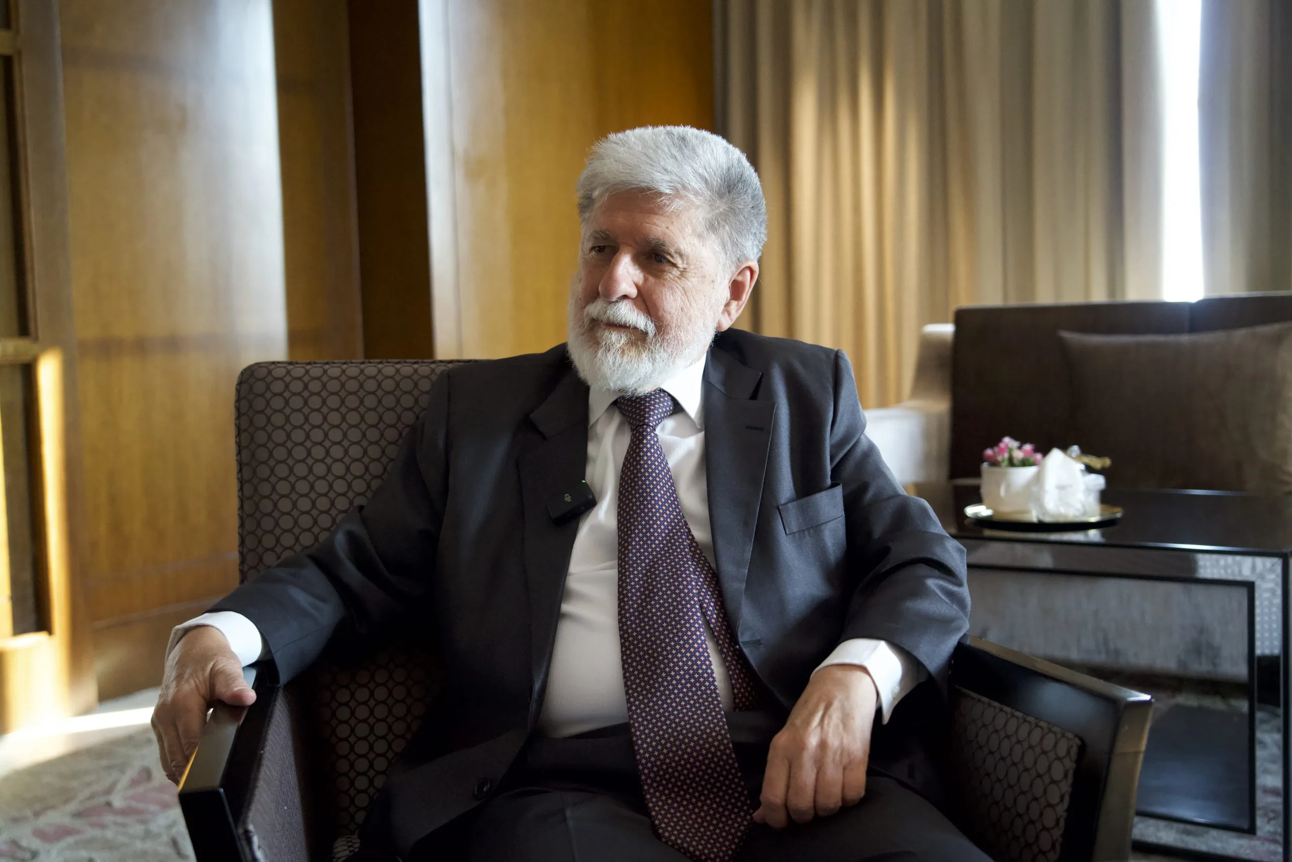 O assessor-chefe da Assessoria Especial do Presidente da República, Celso Amorim