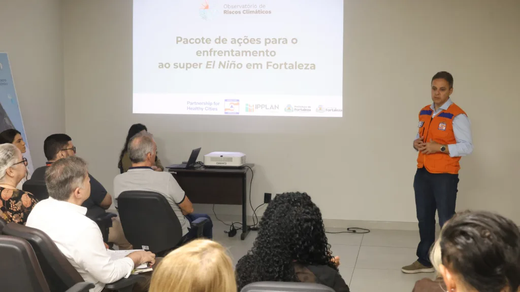 Segundo estimativas da Defesa Civil de Fortaleza, o período mais crítico do El Niño na capital deve ocorrer entre novembro de 2026 e janeiro de 2027.