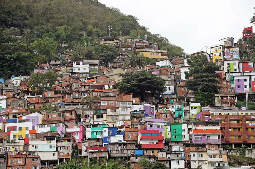 Morro da Mangueira no Rio de Janeiro