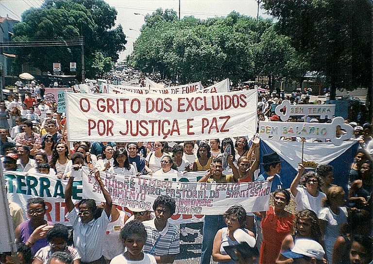 Grito dos Excluídos 2026 reivindica ‘Mulheres Vivas e Soberania’ na próxima segunda (7), em BH
