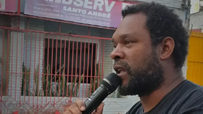 Márcio Alves, candidato do UP ao Senado • Instagram