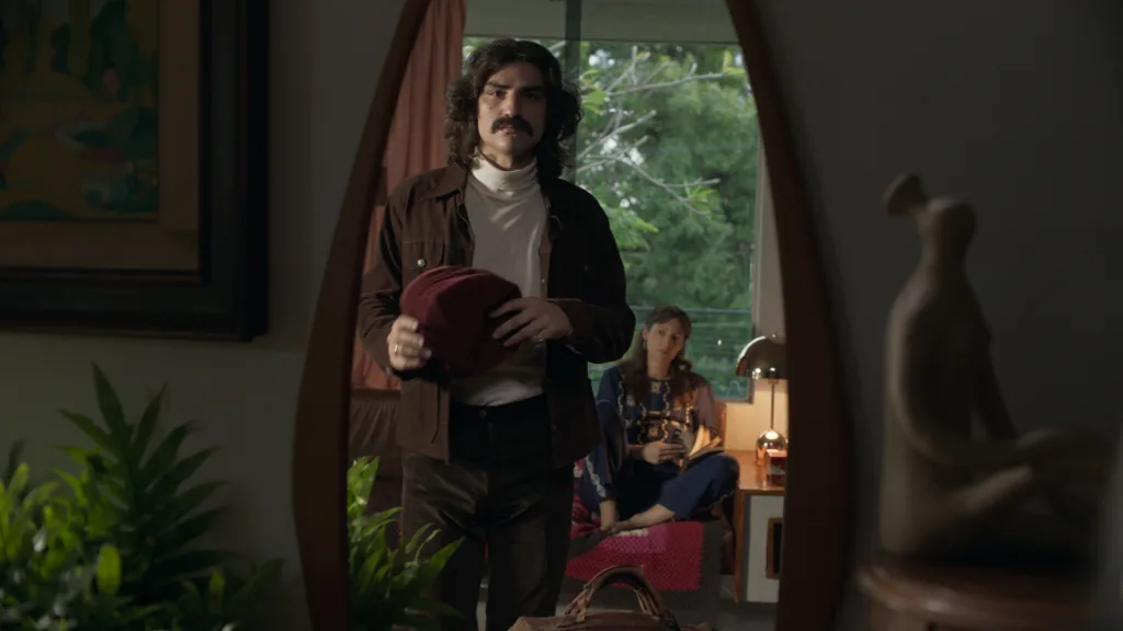 Jovem ator interpretando Belchior, no cinema