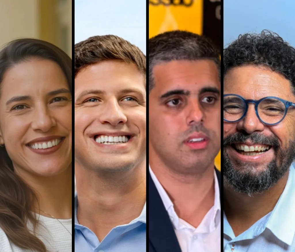 Raquel Lyra (PSD), João Campos (PSB), Renan Hallais (Missão) e Ivan Moraes (Psol) são as principais candidaturas ao Governo de Pernambuco em 2026