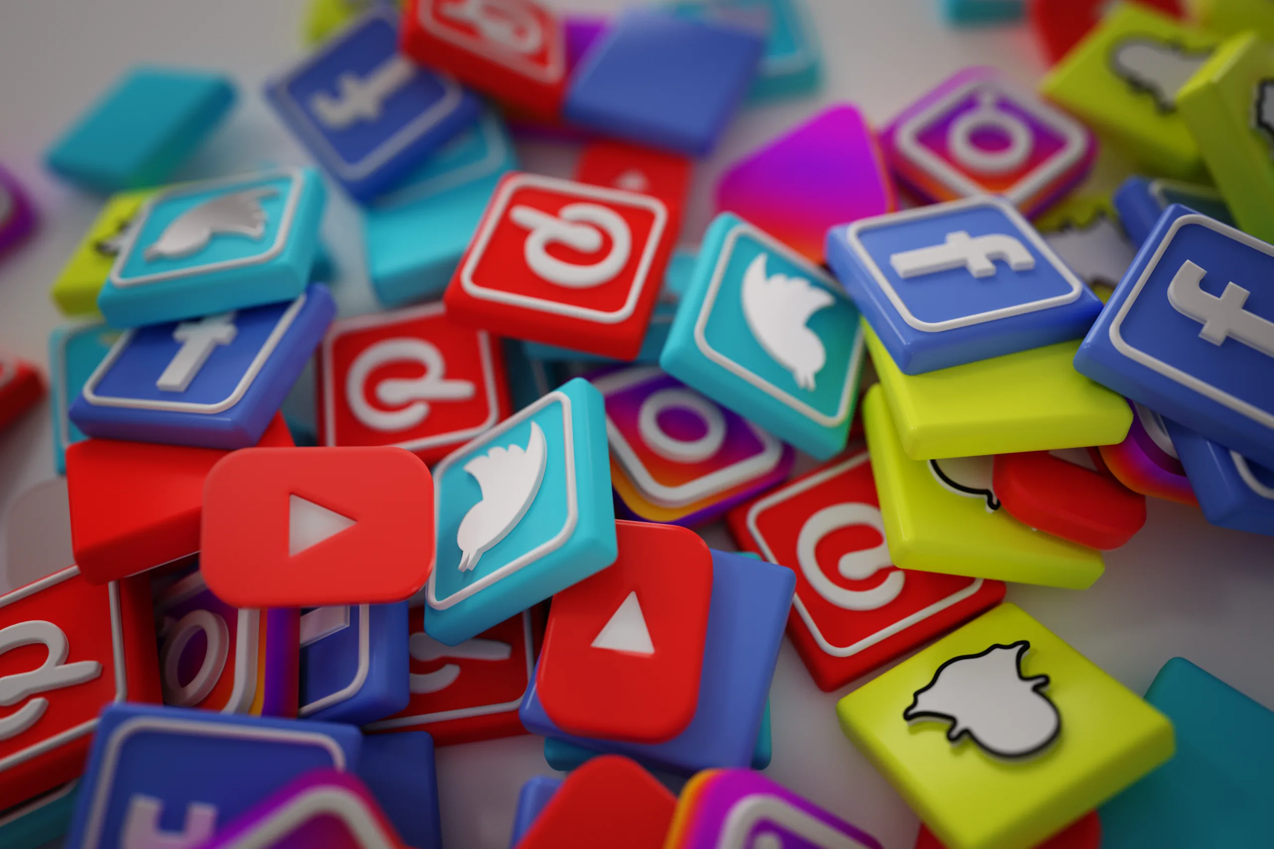 Logos de redes sociais