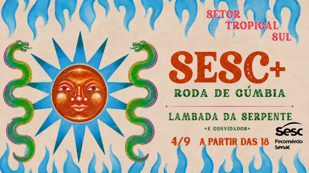 Setor Tropical Sul leva ritmos latino-americanos e brasileiros para a varanda do Sesc no Setor Comercial Sul