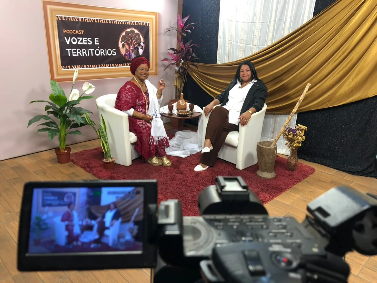 A educadora popular Gil Neves é a primeira entrevistada da série