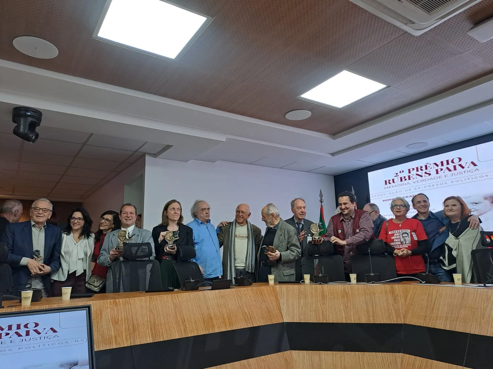 O Prêmio Rubens Paiva é uma iniciativa da Associação de Ex-Presos e Perseguidos Políticos (AEPPP)