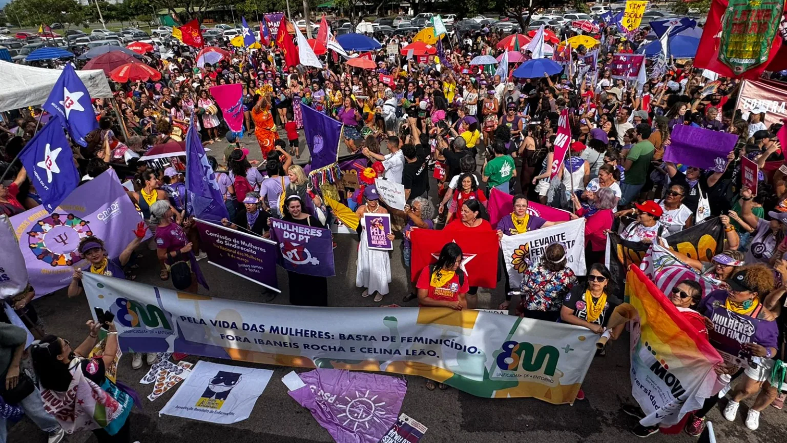 Movimentos feministas se articulam no DF por políticas públicas, garantia de direitos e enfrentamento à violência contra mulheres e meninas