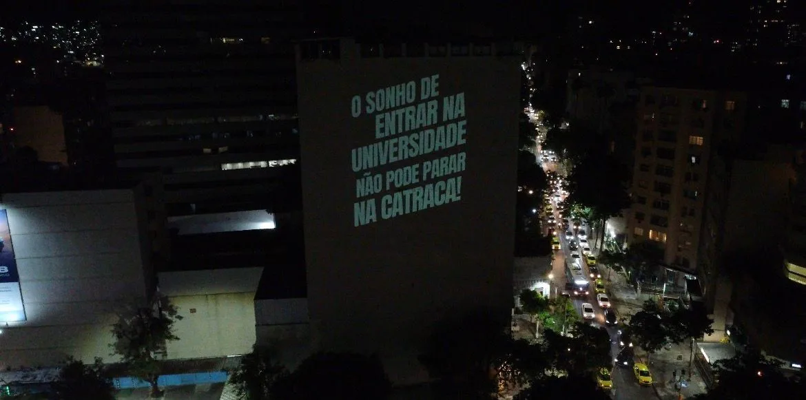 Campanha pela tarifa zero no Enem no Rio