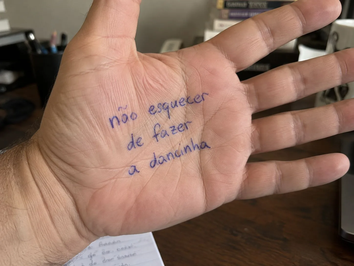 Flavio Bolsonaro e sua colinha
