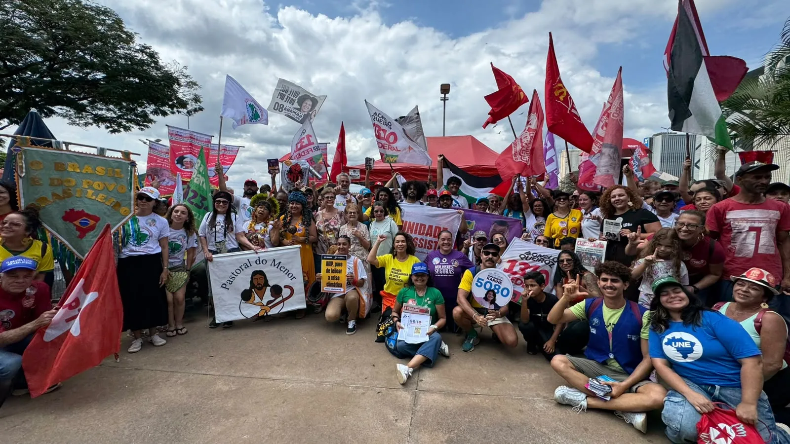 Grito dos Excluídos defende soberania na eleição e vida das mulheres no Distrito Federal
