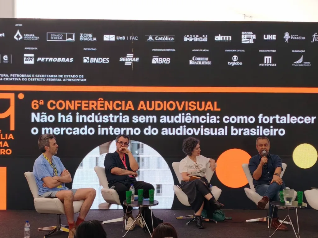 Conferência Audiovisual no Festival de Brasília debateu mercado interno e audiência