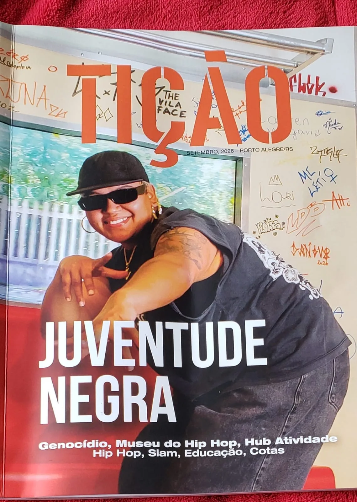 Capa da Revista Tição de setembro