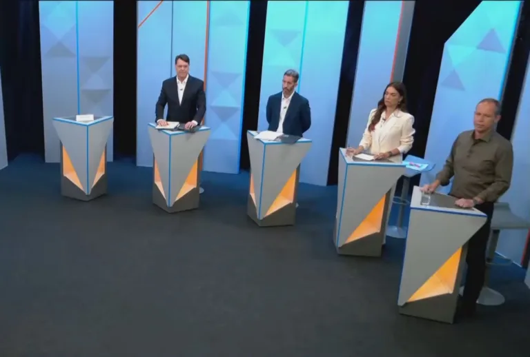 Sem Celina, debate na Globo é marcado por críticas ao governo do DF e situação do BRB