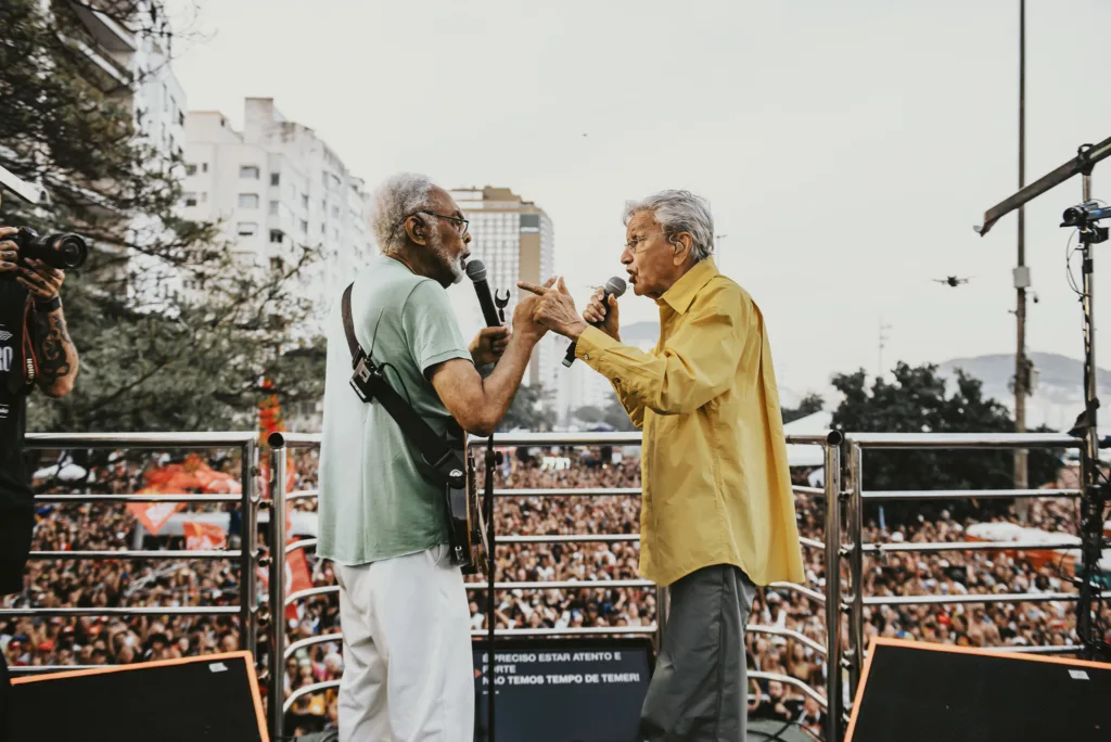 Em setembro de 2025, Gil e Caetano subiram ao palco para dizer não à PEC da Blindagem