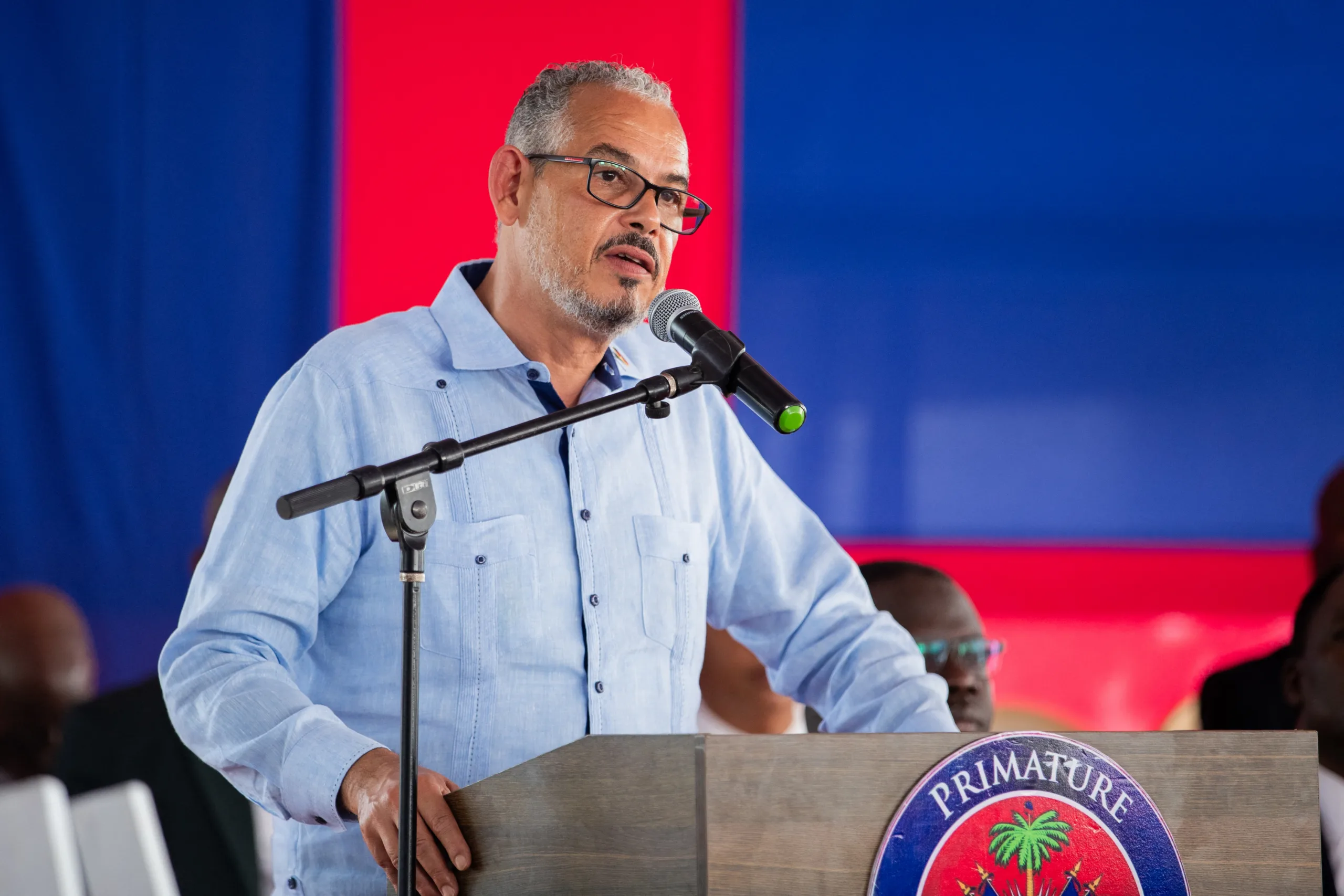 O primeiro-ministro do Haiti, Alix Didier Fils-Aimé