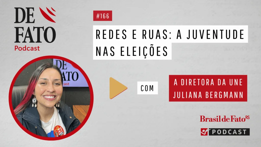 É sobre isso que vamos falar nesta edição do De Fato com a convidada Juliana Bergmann, diretora da União Nacional dos Estudantes (UNE)