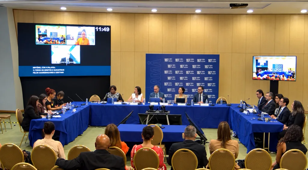 Audiência temática sobre a redução da maioridade penal reuniu organizações da sociedade civil e representantes do Estado brasileiro na Comissão Interamericana de Direitos Humanos (CIDH), na Cidade do Panamá