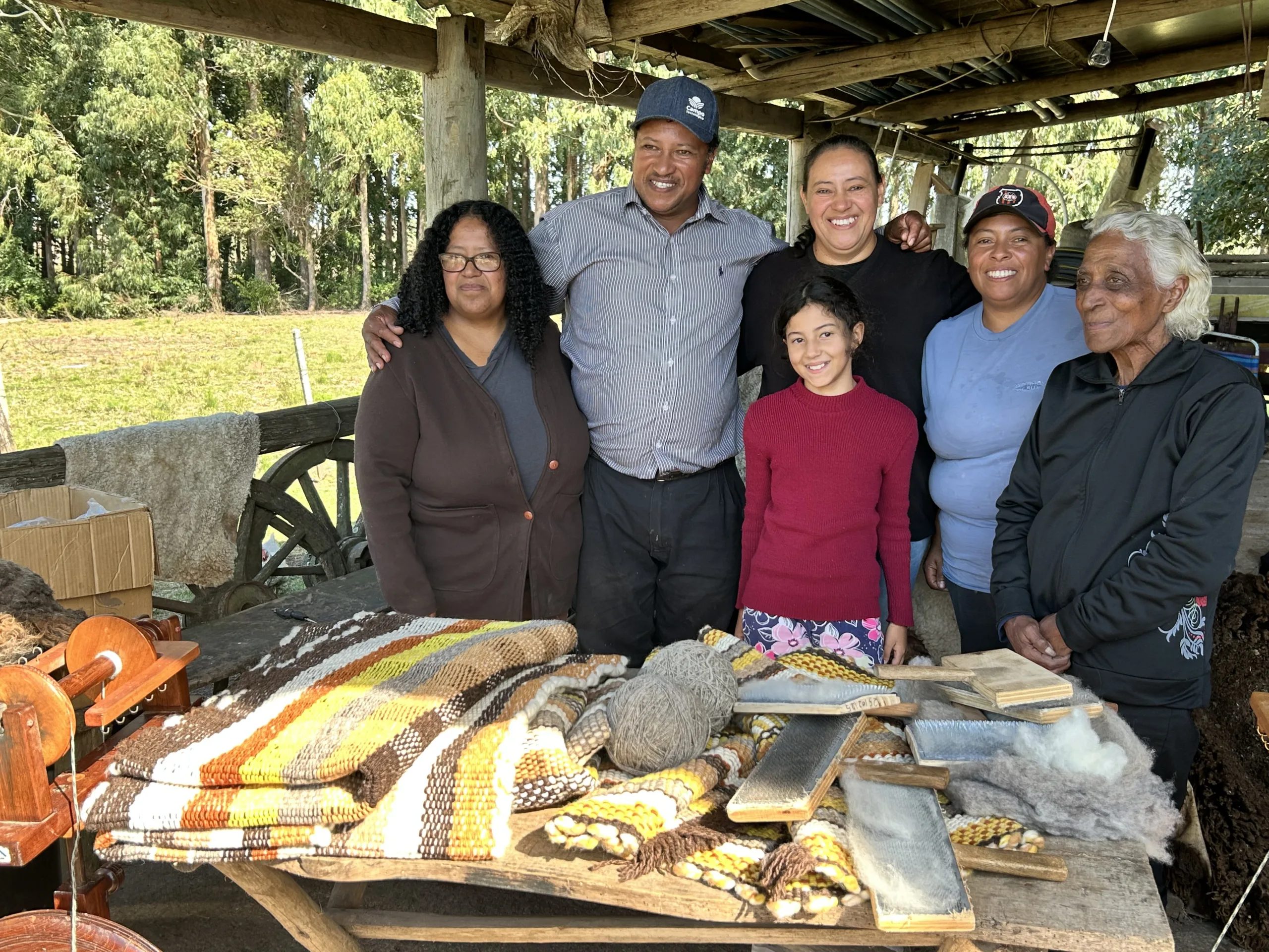 Família Batista, artesãos e produtores de lã de Lavras do Sul (RS)