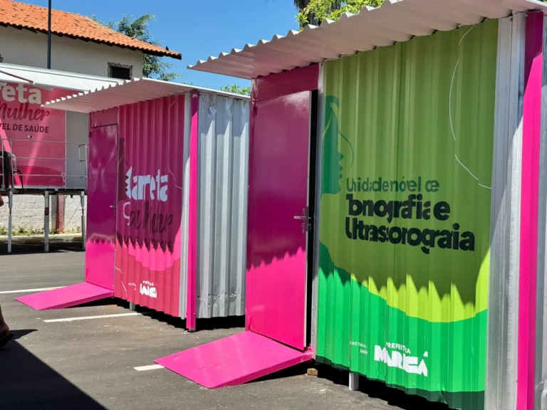 Maricá instala unidade móvel para realizar 300 exames diários durante o Outubro Rosa