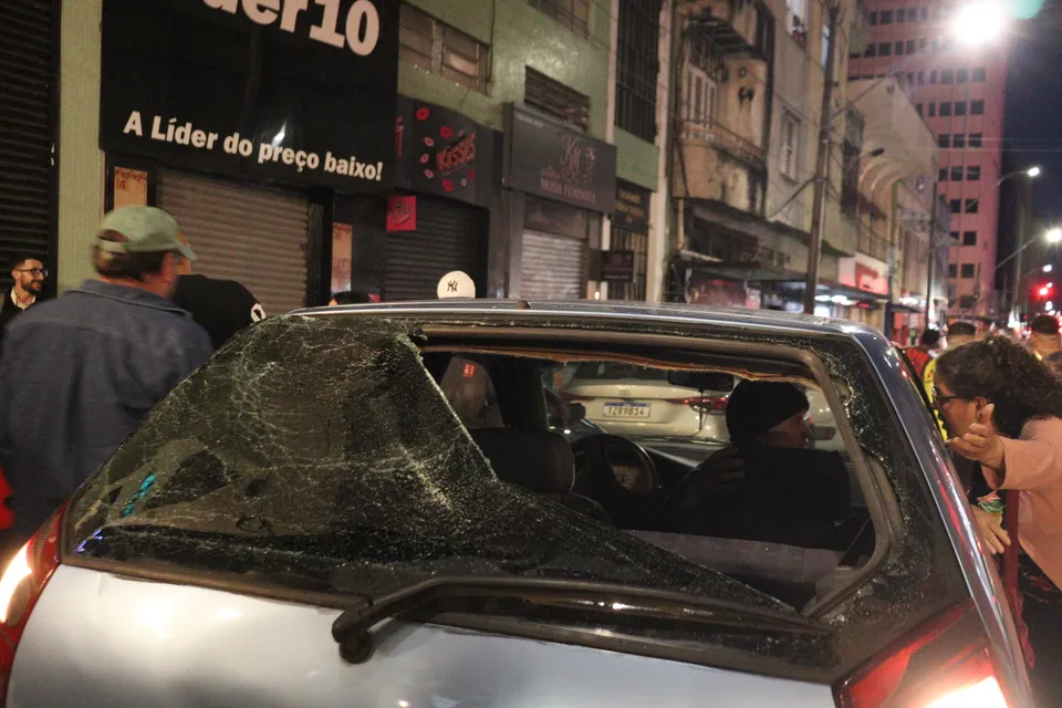 Casal foi atacado por bolsonaristas enquanto passava próximo a ato pró-Flávio