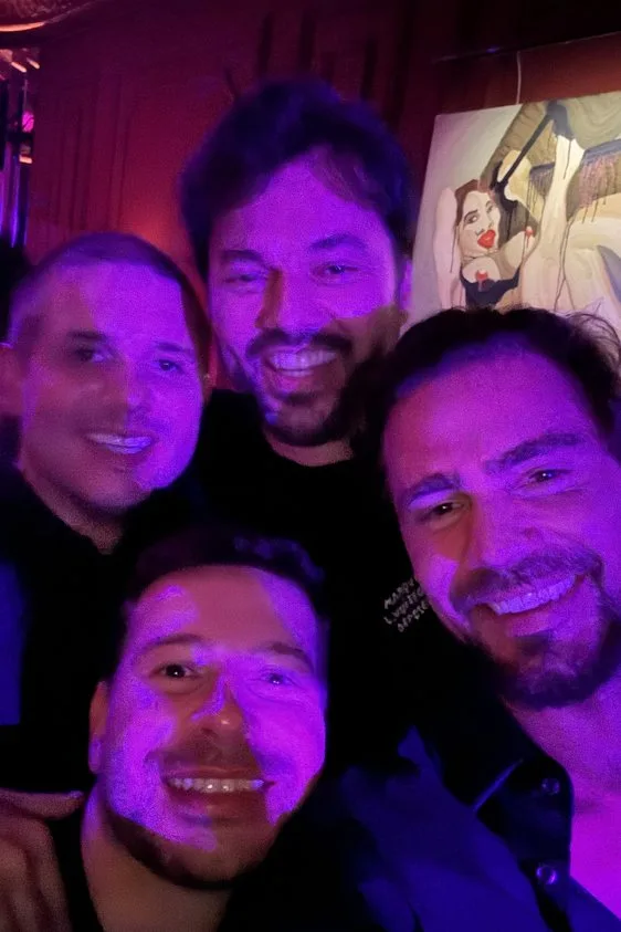 Hugo Motta, Fábio Faria, Daniel Vorcaro e Rodrigo Cunha Mello Salomão