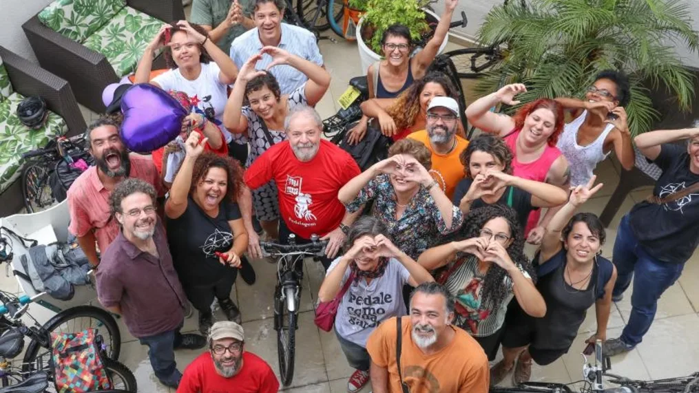 Pedalada por Lula será realizada neste sábado (24)