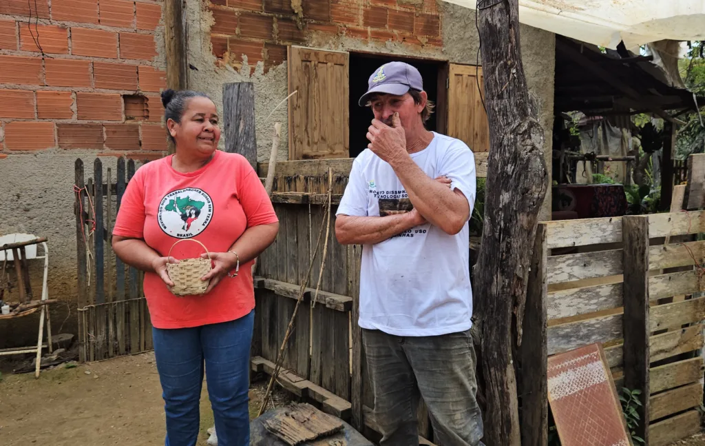 Margarida e Piorra vivem no assentamento Dênis Gonçalves, do MST