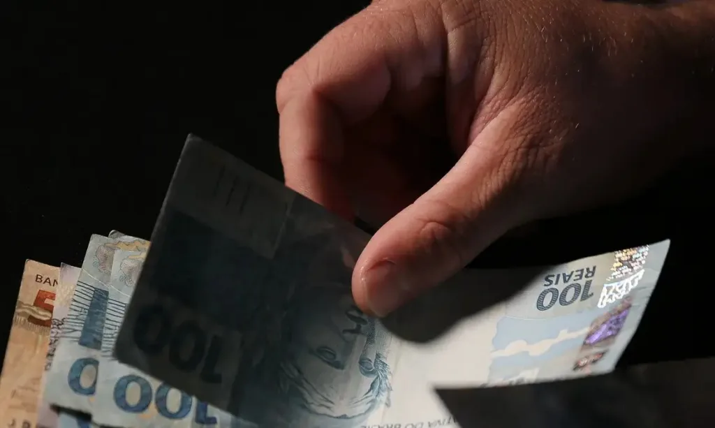 Notas de reais.