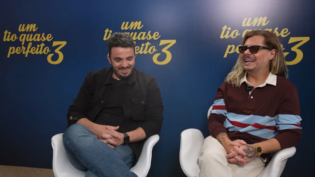 Marcus Majella e o diretor Pedro Antonio conversaram com o Brasil de Fato sobre Um Tio Quase Perfeito 3 e os caminhos do cinema brasileiro.