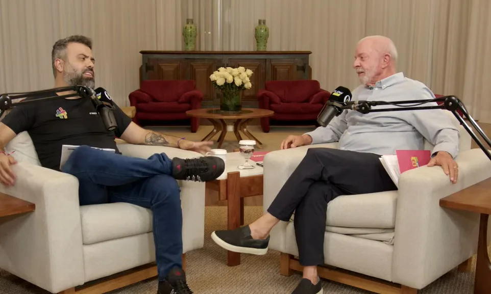 Lula é o convidado do Flow Podcast