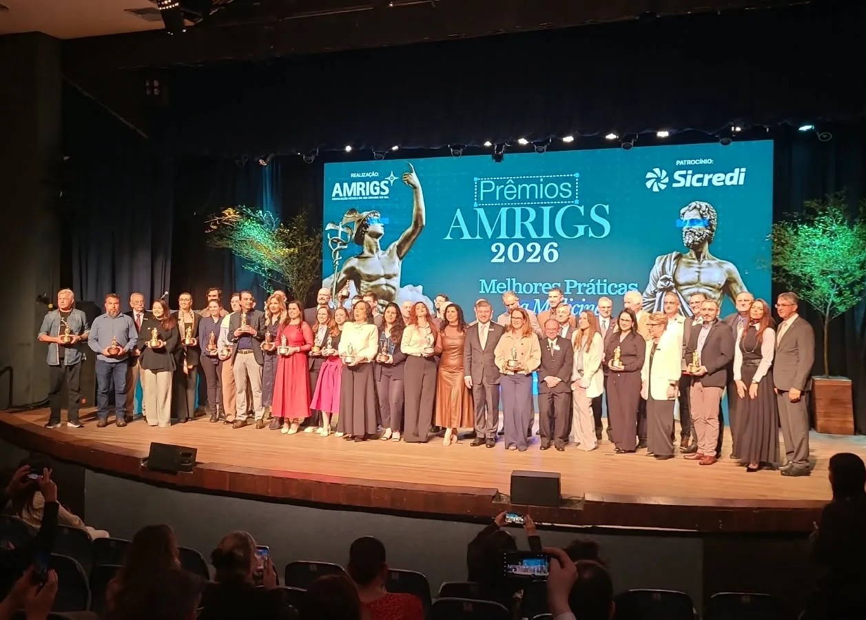 A cerimônia de entrega dos prêmios ocorreu na noite de quarta-feira (14), no Teatro da Associação Médica do Rio Grande do Sul (Amrigs), em Porto Alegre