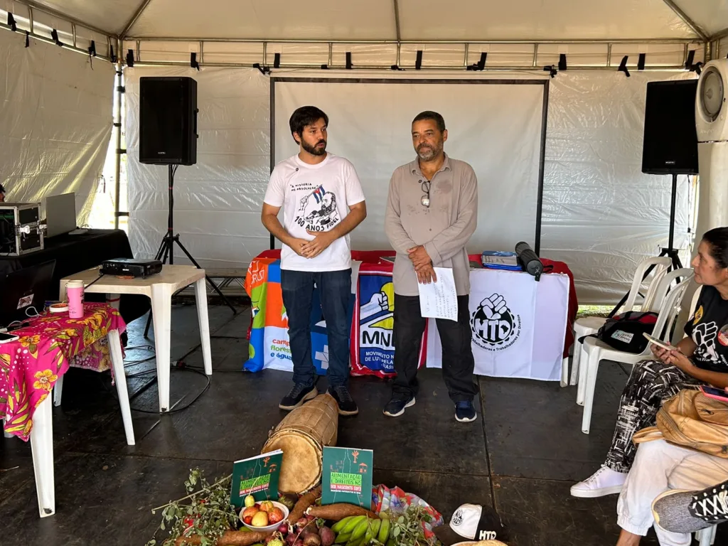 Matheus Gomes e Eguimar Rodrigues participam de formação sobre direito à cidade