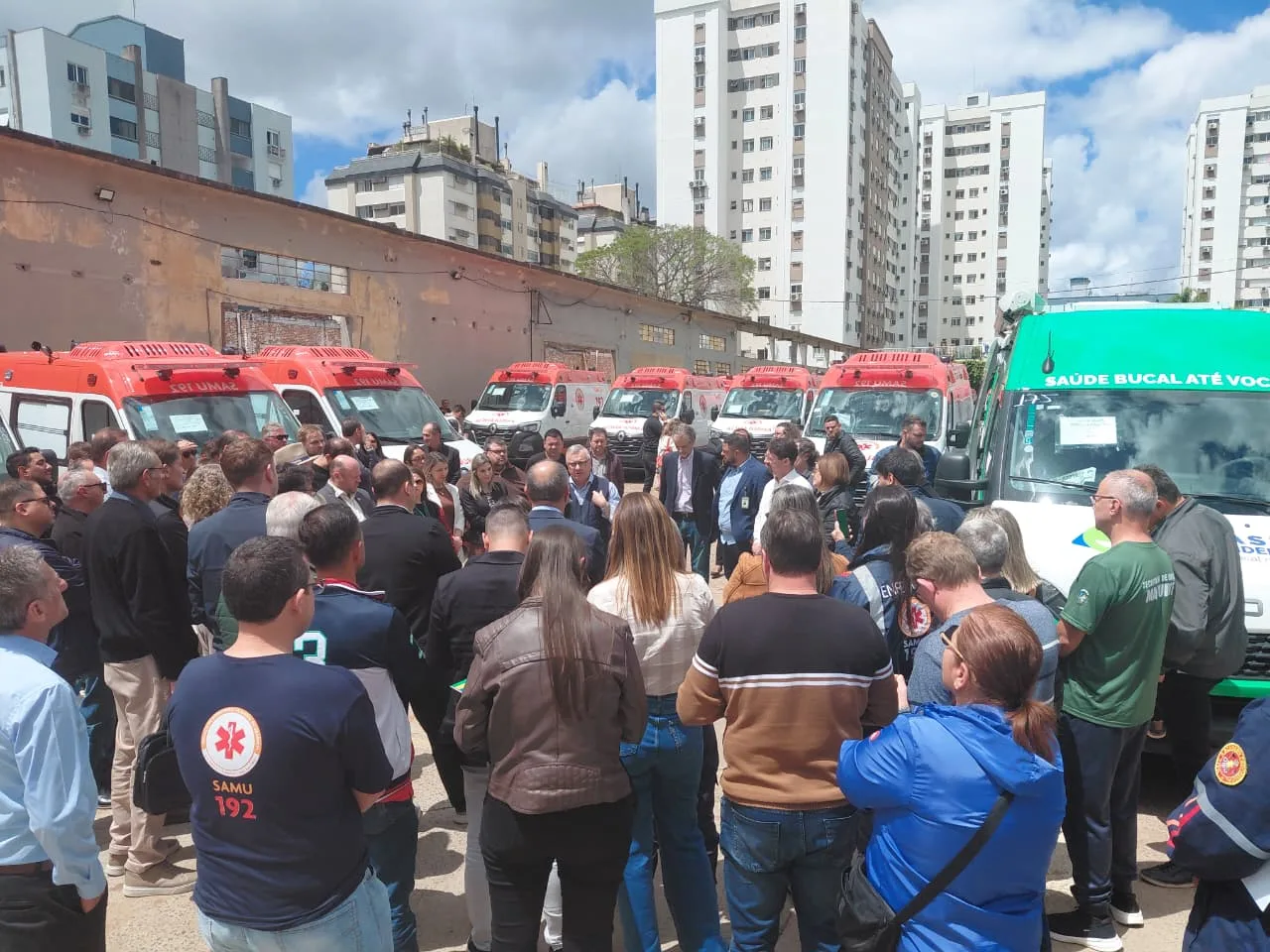 Ambulâncias vistoriadas pelo Ministério da Saúde vão ampliar o atendimento do Samu em sete municípios gaúchos e renovar a frota em outros 13