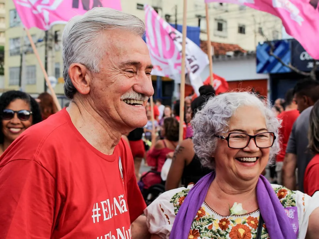 Luciano Siqueira e Luci Siqueira são militantes históricos do PCdoB em Pernambuco