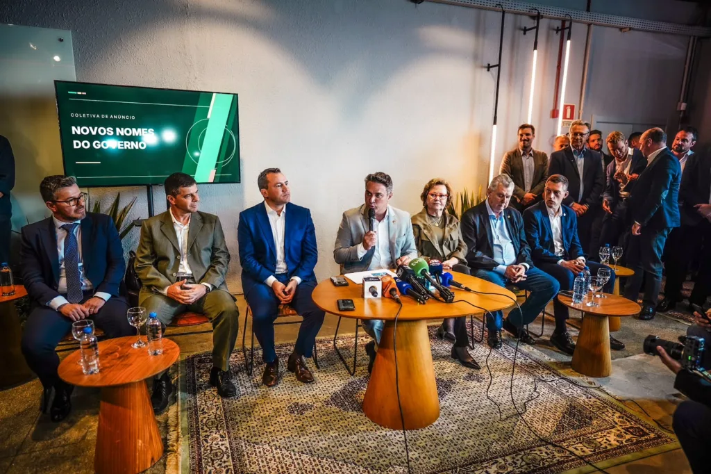 Zucco apresentou os novos integrantes do governo nesta quinta-feira (29), no Instituto Caldeira, em Porto Alegre