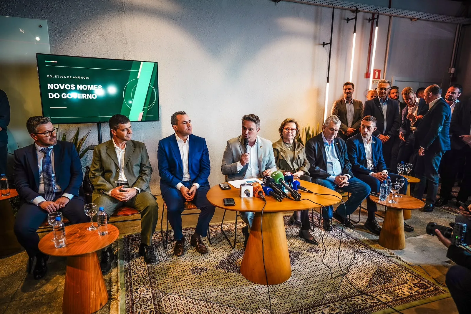 Zucco apresentou os novos integrantes do governo nesta quinta-feira (29), no Instituto Caldeira, em Porto Alegre