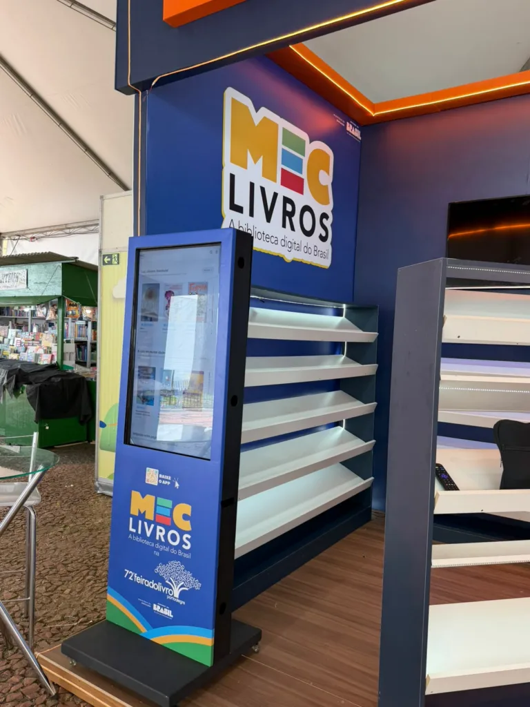 MEC Livros reúne obras do antigo Portal Domínio Público. Imagem: Divulgação/MEC.