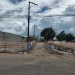 A ocupação da Tamandaré após a demolição das casas, abril de 2025.